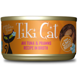 Tiki Cat® Ahi Tuna & Prawns in Broth Canned Cat Food